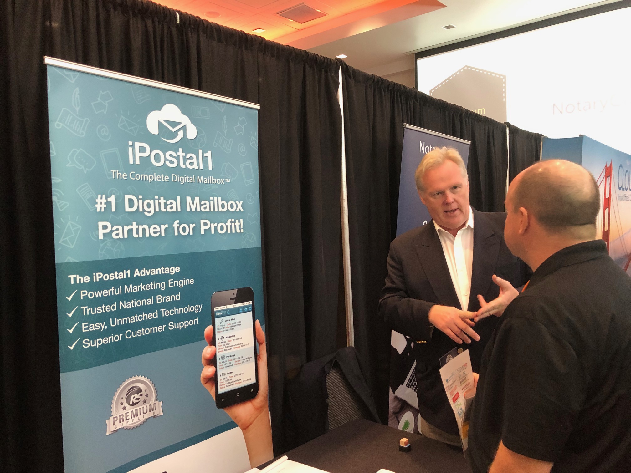 Director of Sales Richard Gandon Explains iPostal1 to Office Evolution Workspace Franchisee